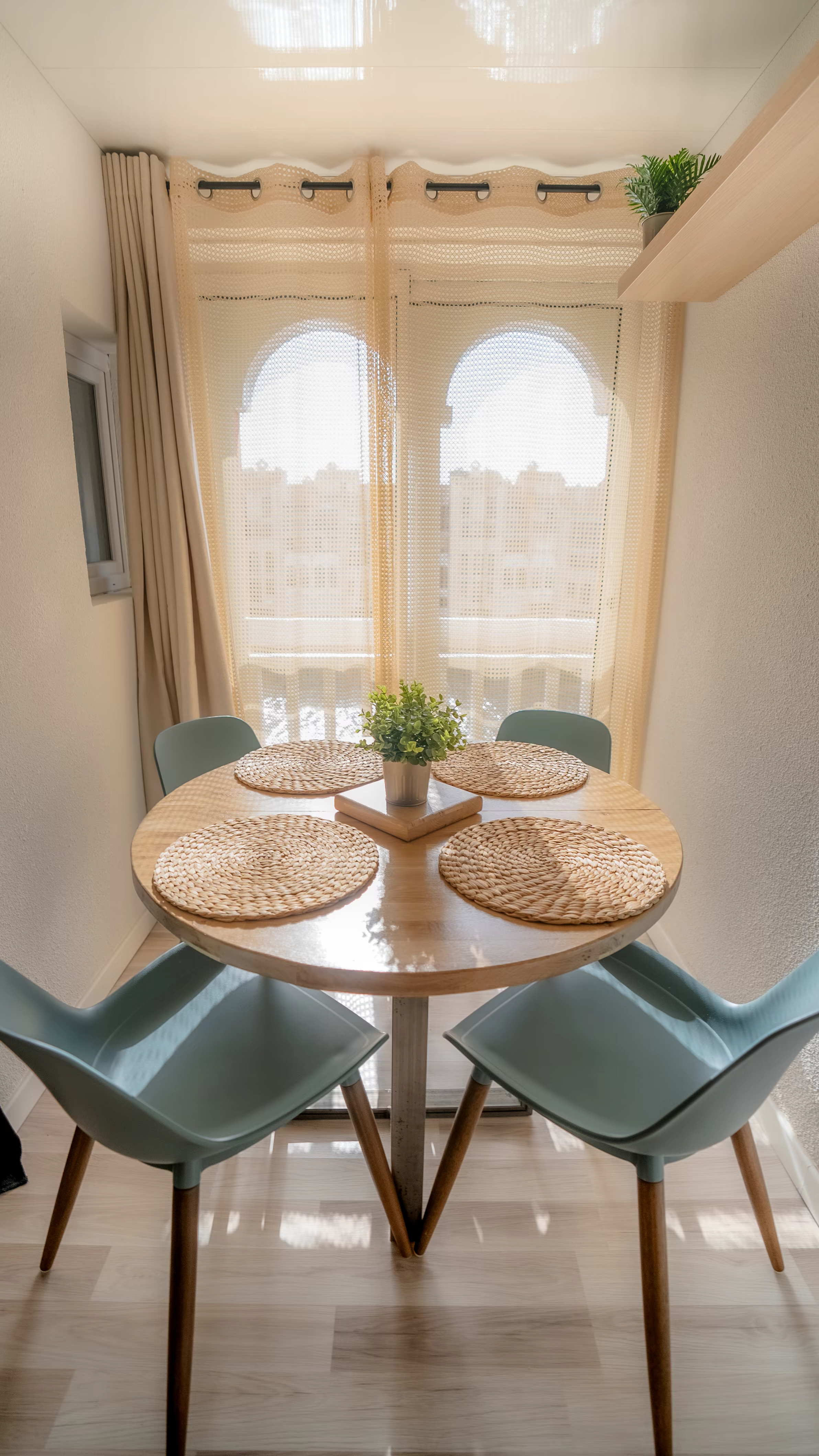 Vue étang de Leucate depuis appartement Barcarès