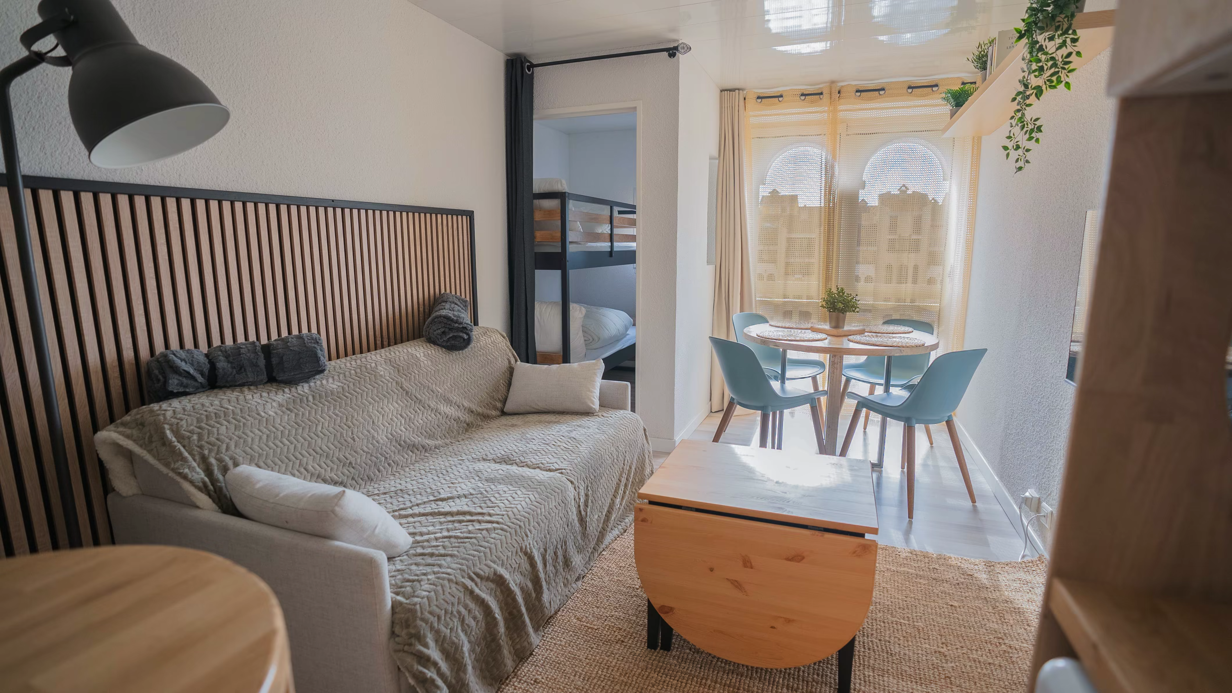 Chambre appartement bord étang Le Barcarès