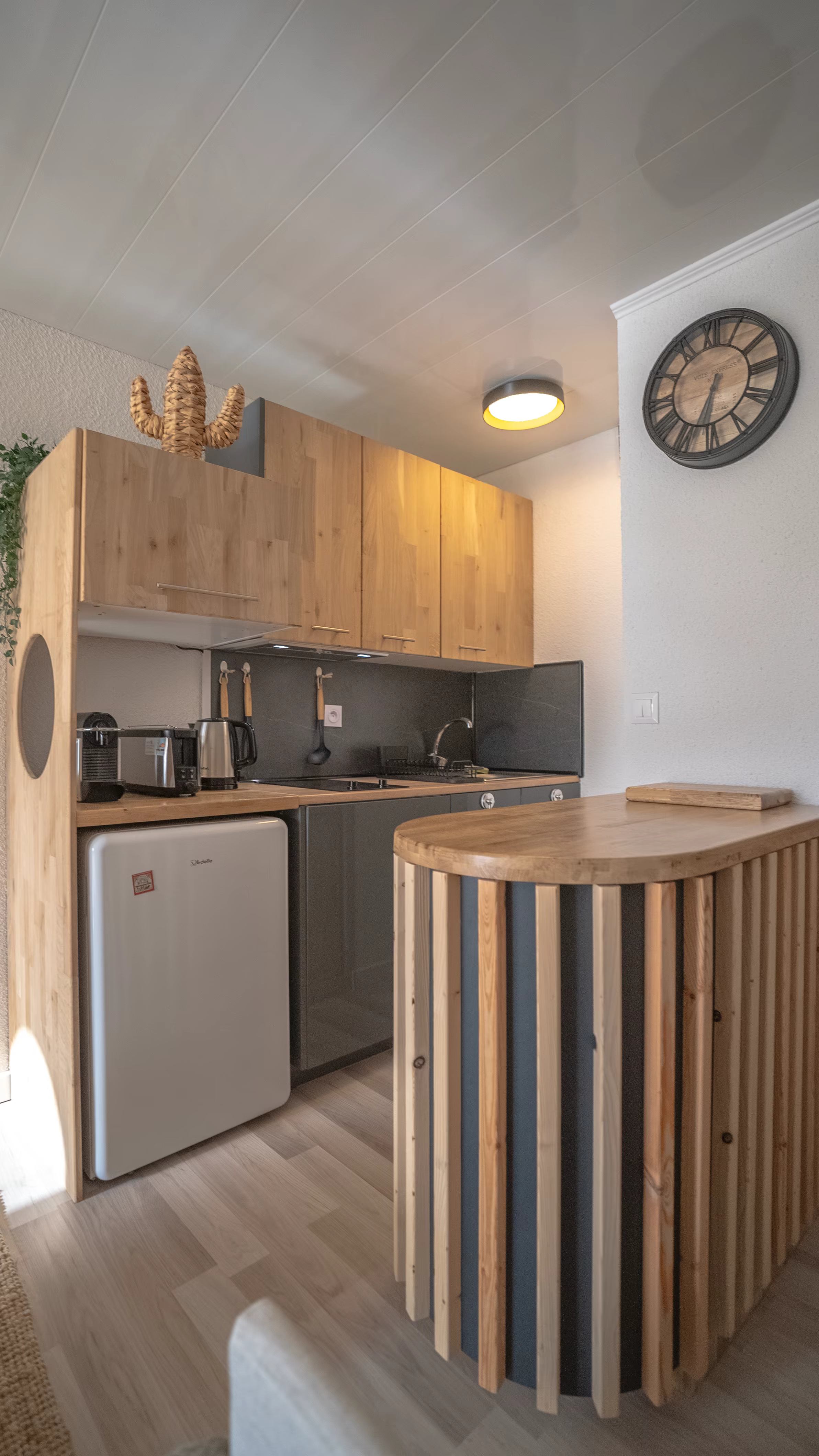 Séjour appartement étang Leucate Barcarès