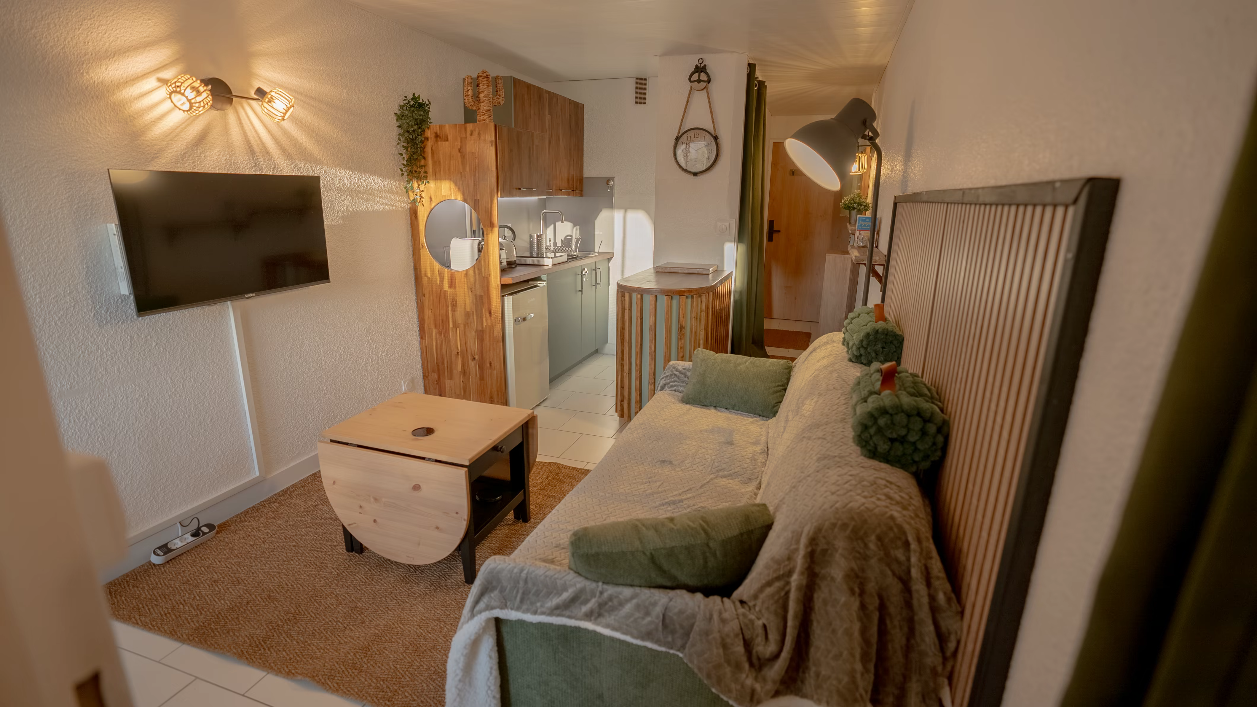 Bedroom marina apartment Le Barcares South of France